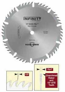 Combo Table Saw Blades