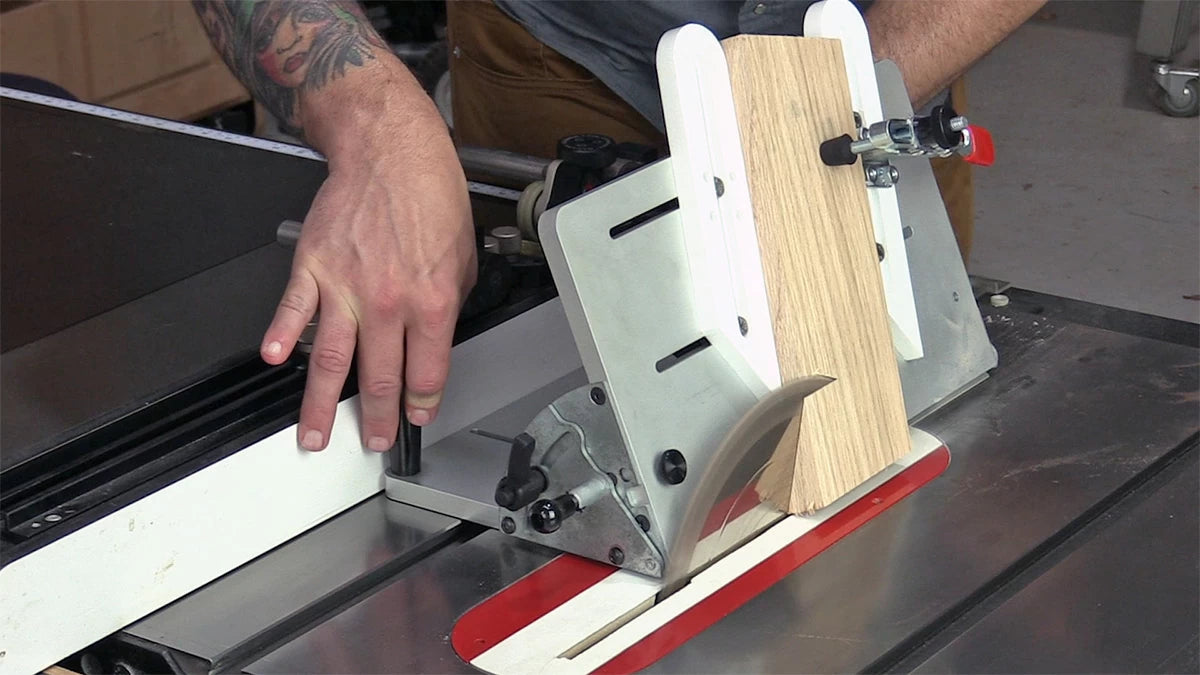 How about an oversized miter cut? No problem!