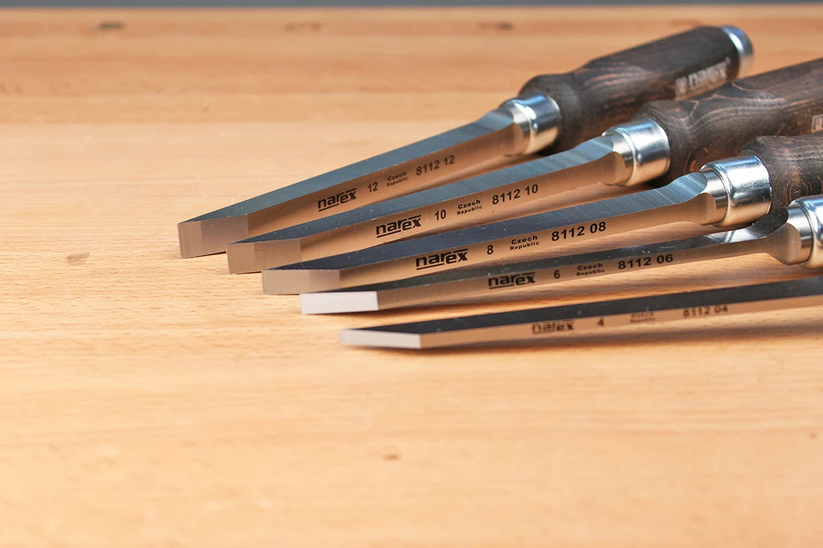 Quality steel and excellent machining are the foundation of the Narex mortise chisels. I would expect these to be around for years of faithful service despite the abuse to which they will certainly be subjected.