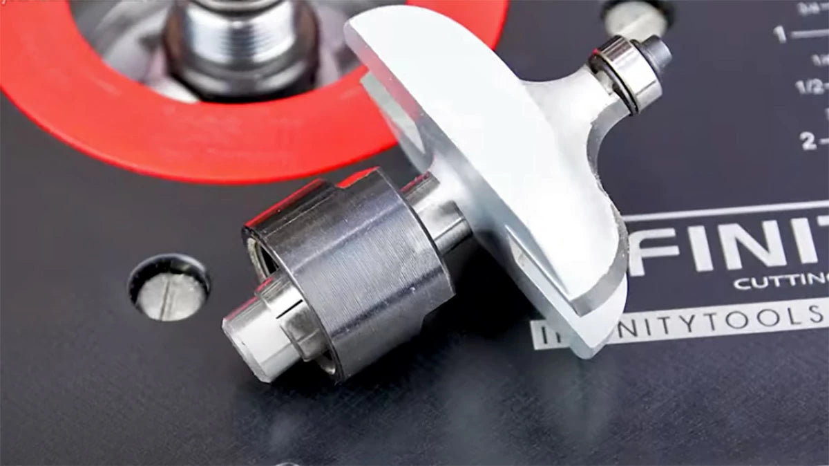 Infinity's 4-Pc. Large Profile Router Bit Set — Lots of Options!