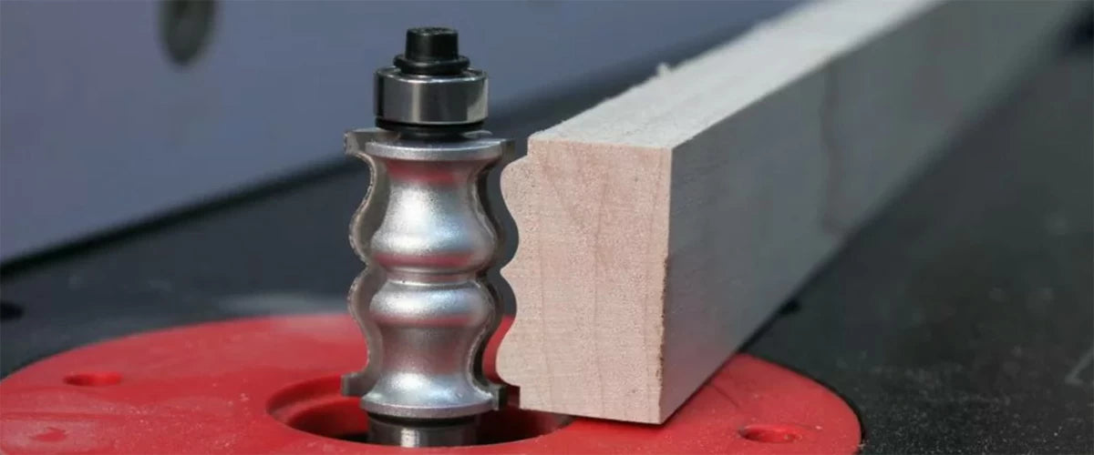The 56-517 picture framing router bit is a great choice for simple frames made with a single pass through the router table.