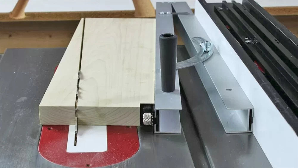 A lock miter joint provides a lot of glue surface for a strong joint and locks together for ease of assembly and clamping.