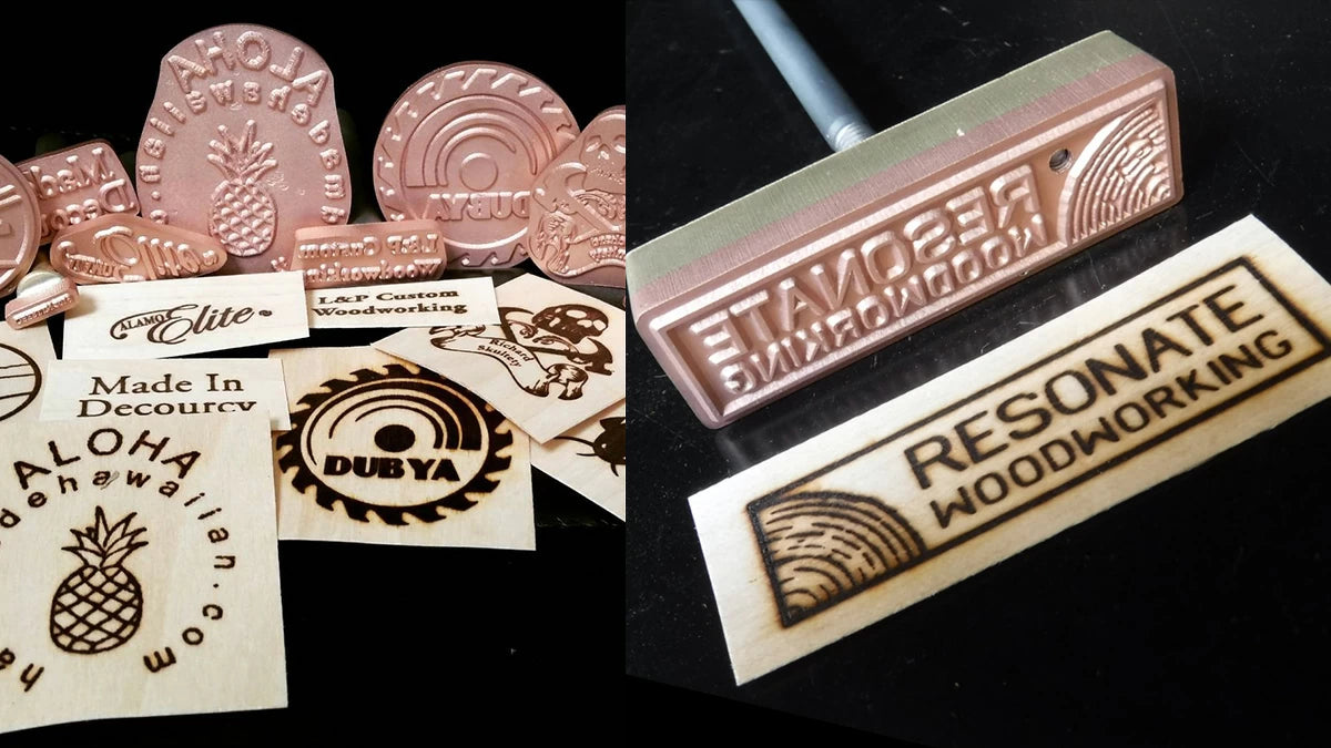 Branding irons add a personal touch to any project.