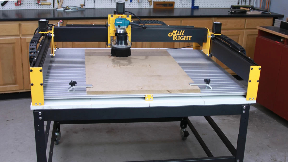 The MillRight Mega V XL is the best woodworking CNC.
