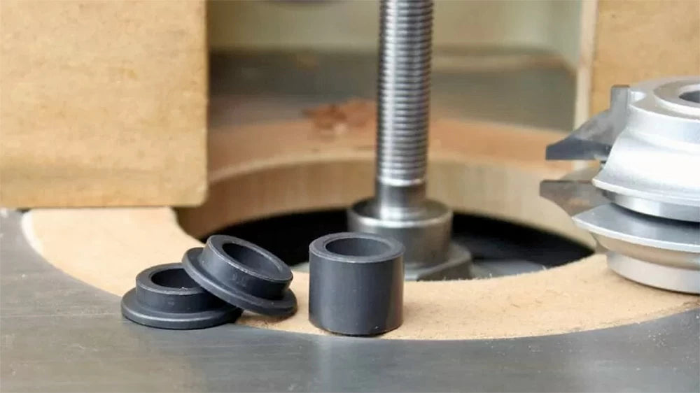 A T-bushing kit comes with two T-bushings and a sleeve to adapt 3/4