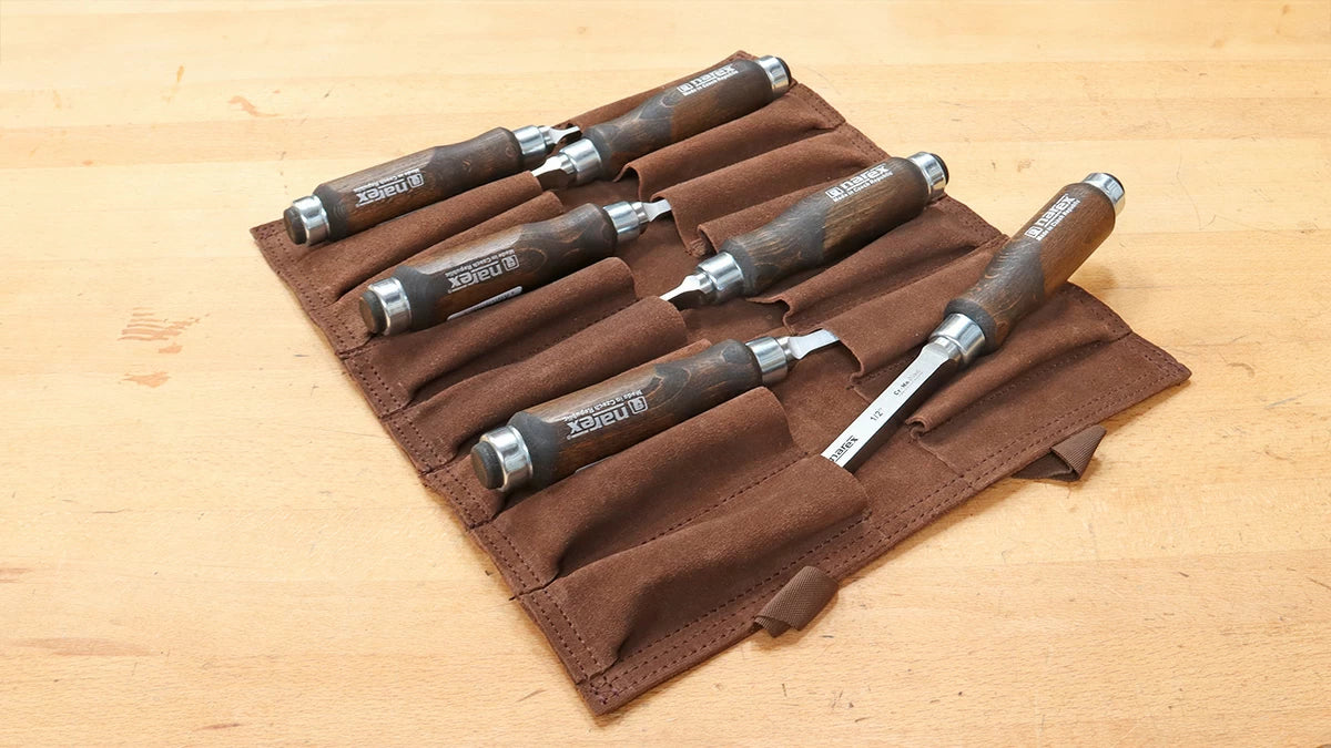 The 6-Pc Set with Tool Roll