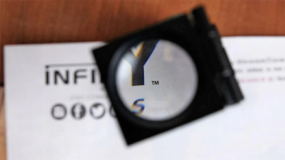 The 6x magnification is stronger than most handheld magnifying glasses allowing you to easily see very fine print or other small details.
