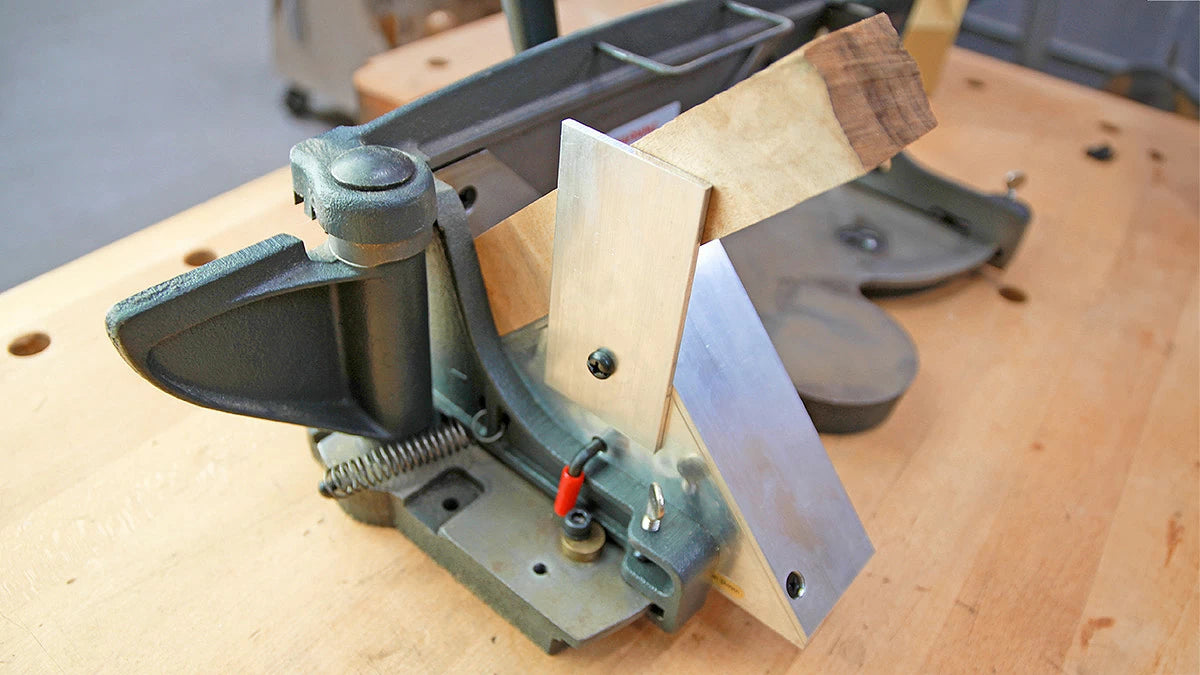 Top-Trim Attachment for the miter trimmer . Great for working with picture frames when working from the inside of the rabbet.