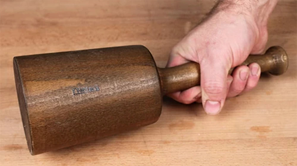 The Narex Premium Large Carving Mallet (item #101-756) is good for carving or easy control of your chisels