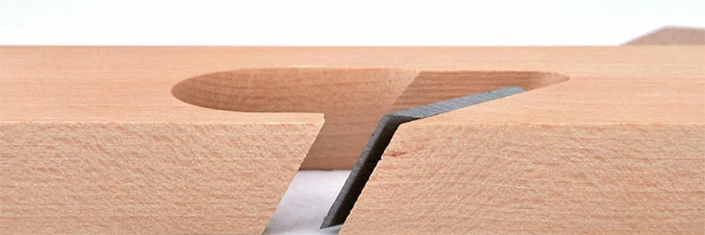 A skew rabbet plane is designed to slice through end grain, such as the shoulders of a tenon.