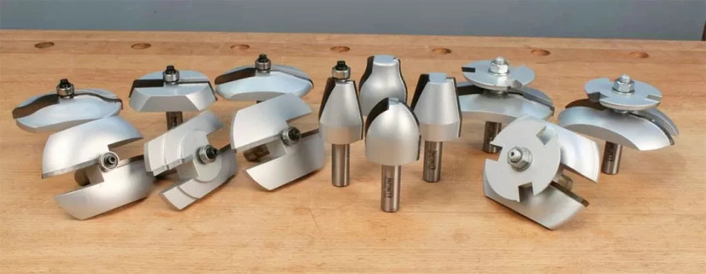 Infinity Cutting Tools offers a wide range of router bits for creating raised panels for your cabinet doors.