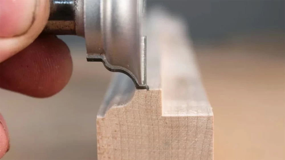 The face of the tenon will just clear the top of the cope cutter. For my 1-1/8