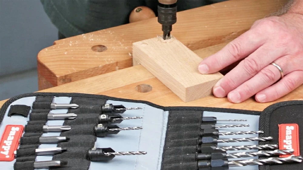 Infinity Tools 25-pc. Countersink & Quick-Change Drill Set