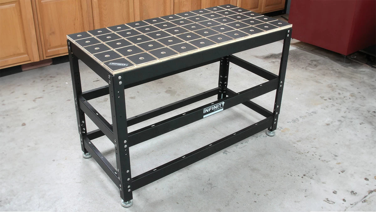 The HDTS-002 provides a longer length, making it ideal for assembly and as an extra workbench.