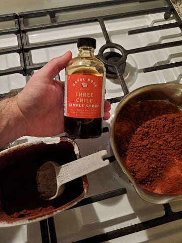 Step One Three Chile Hot Chocolate with Royal Rose