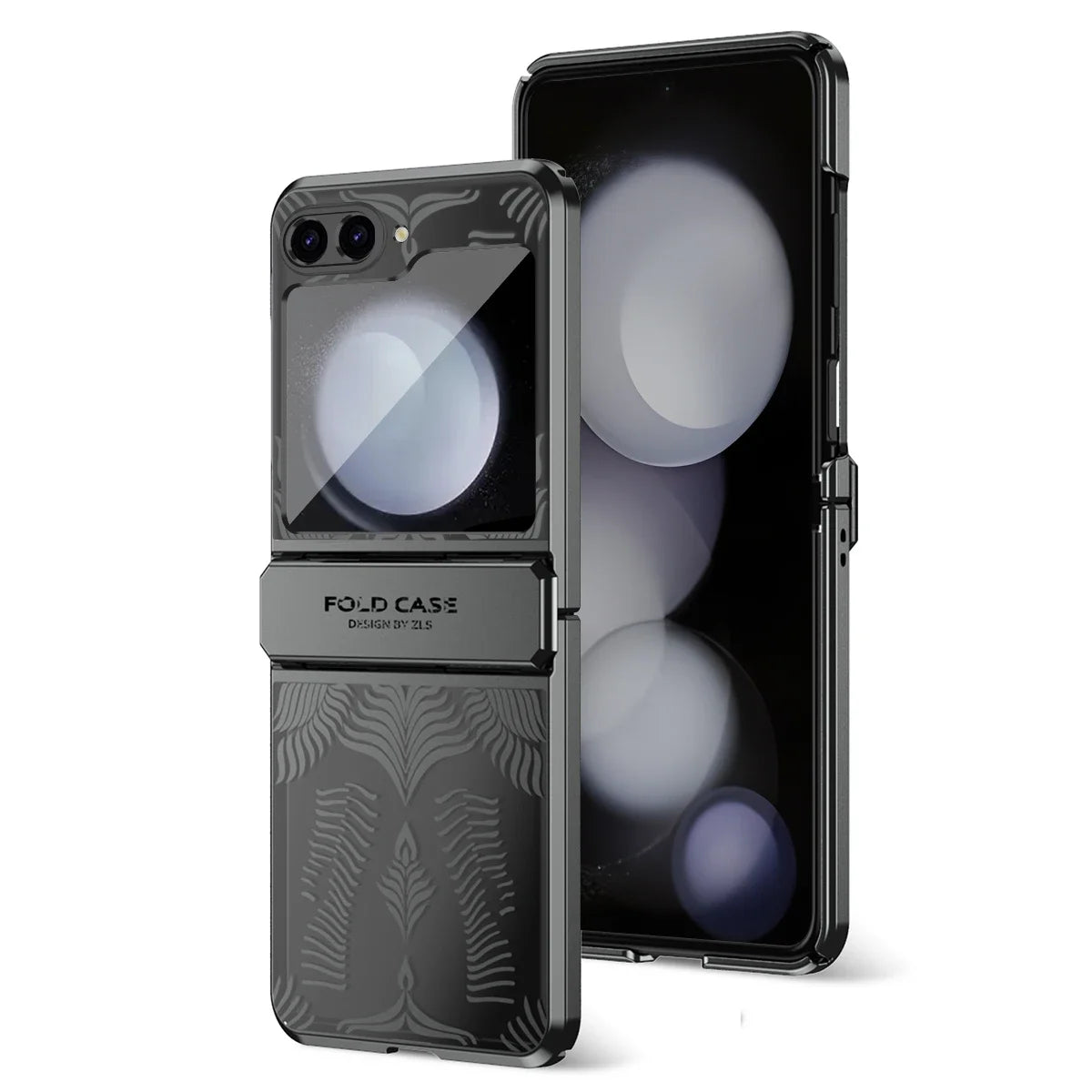 ULTRA THIN TRANSPARENT CASE WITH HINGE PROTECTION FOR GALAXY Z FLIP 5