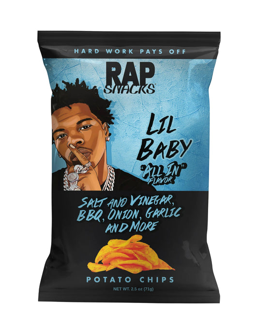 Rap Snacks Snoop Dogg Cheddar BBQ Patatas fritas, bolsa de 2.5 oz – Stock  'n Save