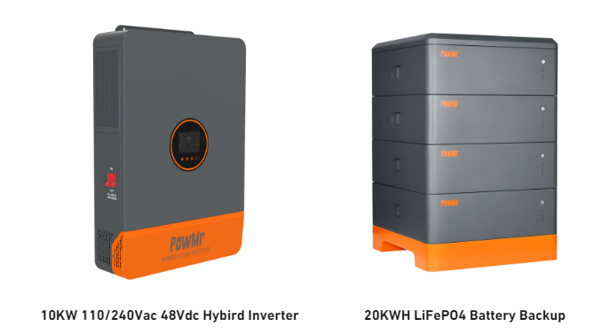 20-kWh-Batterie-Backup-System