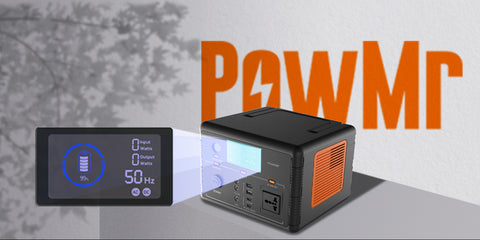 portable power station with led display screen