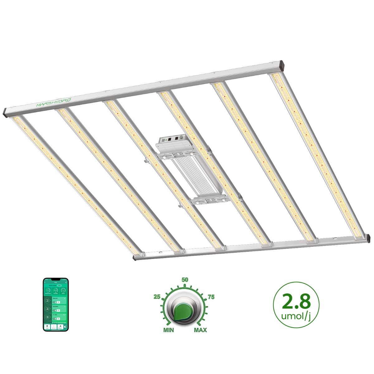 Mars Hydro Smart FC-E6500 730W Commercial LED Grow Light