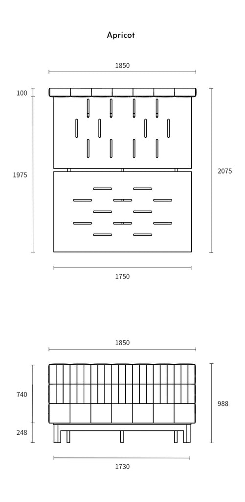 open source bed size