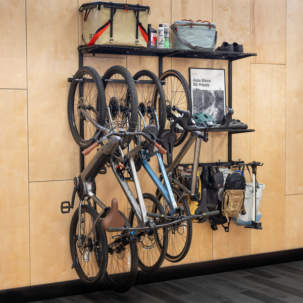 Teal Triangle G-Bike Pro, Wall Storage System