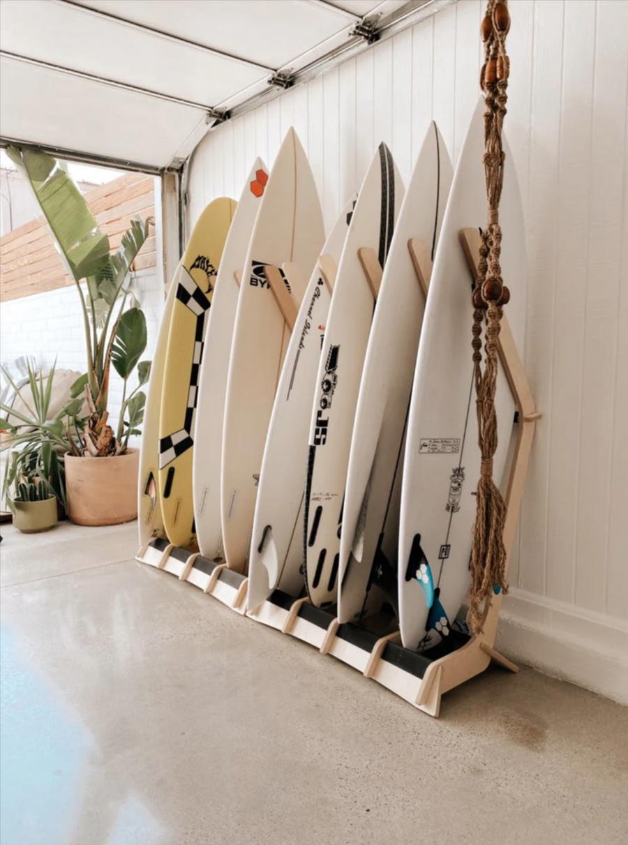 Surf Hack #43: Build Yourself an Indoor Board Rack