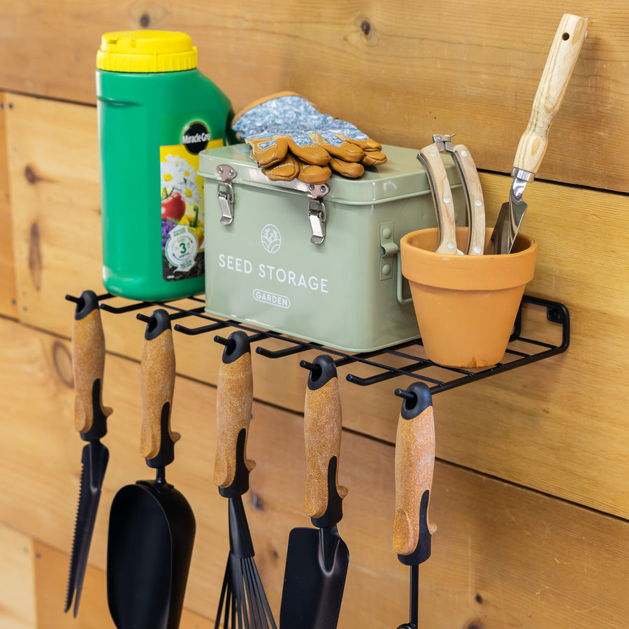 StoreYourBoard Paper Towel Holder, Wall Mount Shelf, Holds 50 lbs, Garage, Home, Quick Clean Station