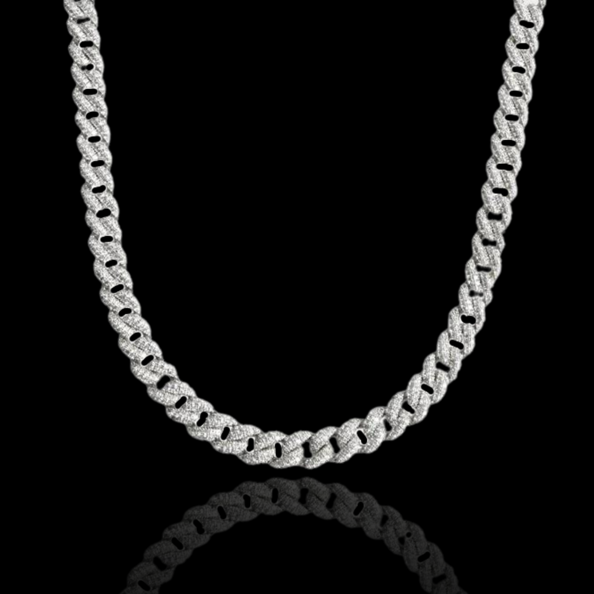 10MM ICED CUBAN LINK CHAIN