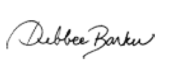 Debbie Barker signature