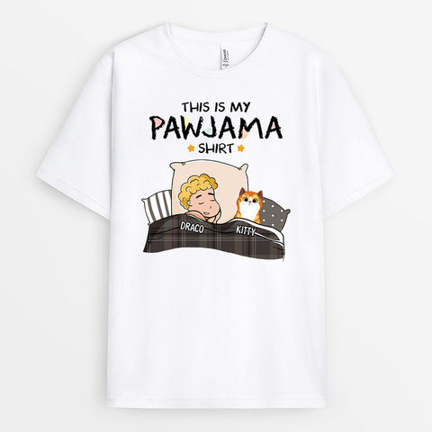 This Is My Cat Pawjama T-Shirt