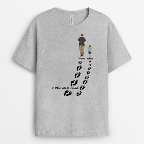 Father Son Never Walk Alone T-shirt