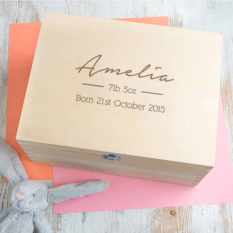 1st Birthday Gift Ideas for Niece - Baby Memory Box