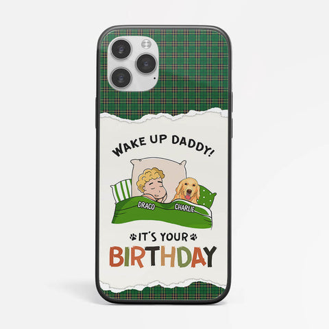 Personalised Wake Up It's Your Birthday Phone Cases as 21st son birthday gifts[product]