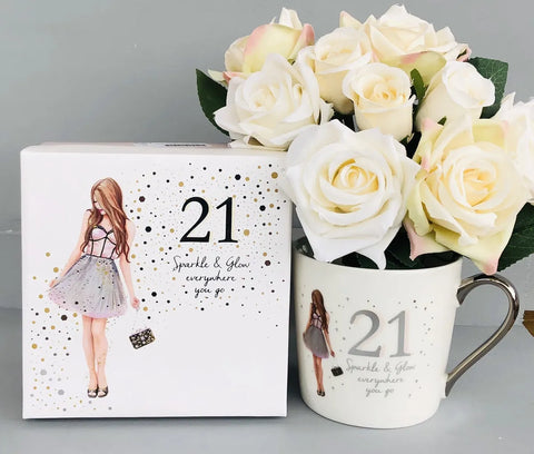 21th Birthday Gifts for Women, Funny 21th Birthday Hampers for Her Happy  21th Birthday Pamper Gifts Basket for Women, Female 21th Birthday Presents  Gifts Ideas for Women Best Friend, Sister, Girl :