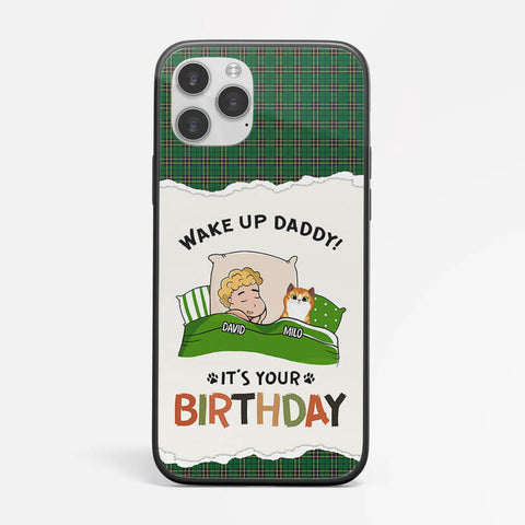 Personalised It's Your Birthday Cat Phone Case as 30th Birthday Gift Ideas Best Friend UK