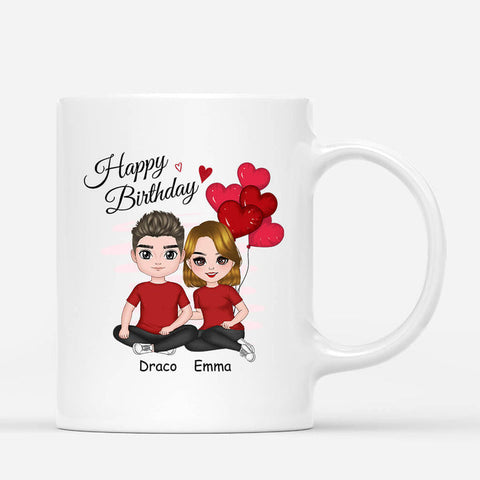 Personalised Happy Birthday Love Of My Life Mug as One of the best wife's 40th birthday ideas