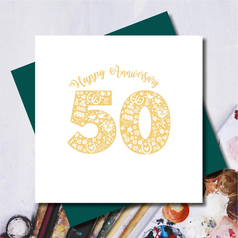 50th Wedding Anniversary Wishes