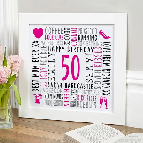 Good presents for mums 50th sale