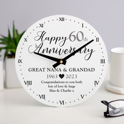 60th Wedding Anniversary Gift Ideas for Grandparents