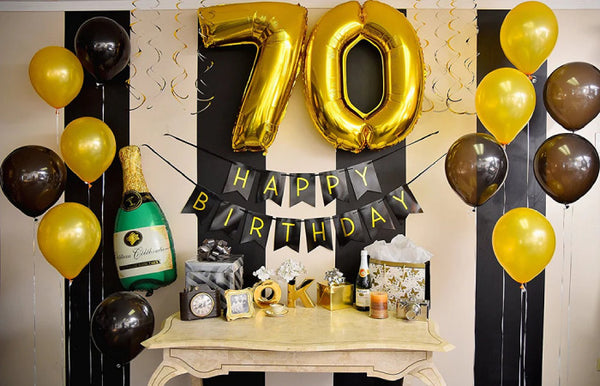 "Timeless Classics" Theme ideas for father's 70th birthday