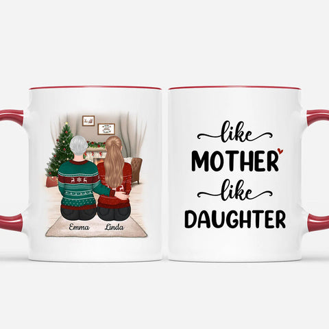 Like Mother Like Daughter Christmas Mug