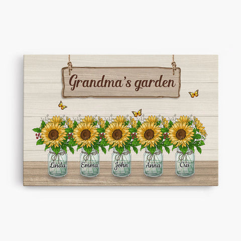 Grandmas Garden Canvas