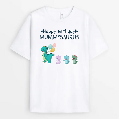 Personalised Mummysaurus T-shirt
