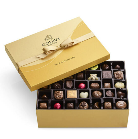 Chocolate Assortment in Gold Box