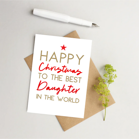 Christmas messages for a daughter