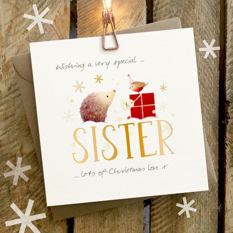 Christmas wishes for a sister