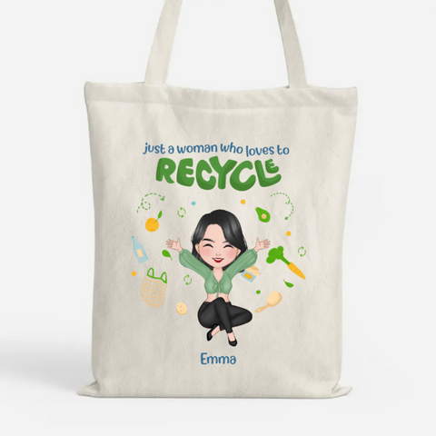 Eco-Friendly Personalized Tote Bag