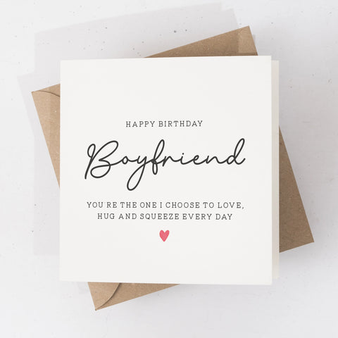 Gift Ideas For A Boyfriend's Birthday