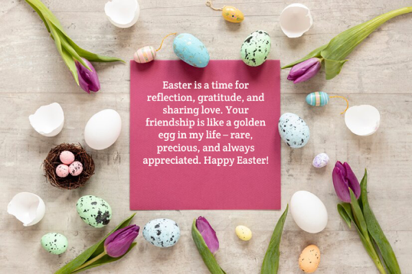 Cute Easter Messages For Friends